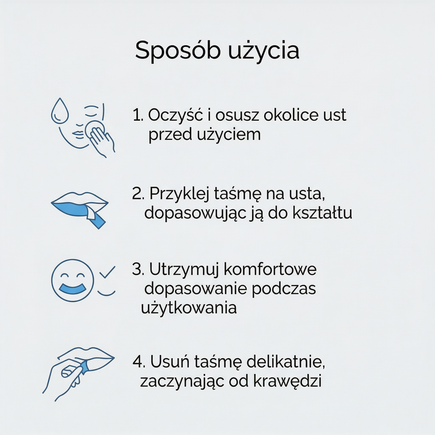 LipLock – taśmy na usta do snu